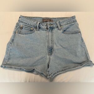 Just USA Blue Jean Shorts High-Waisted